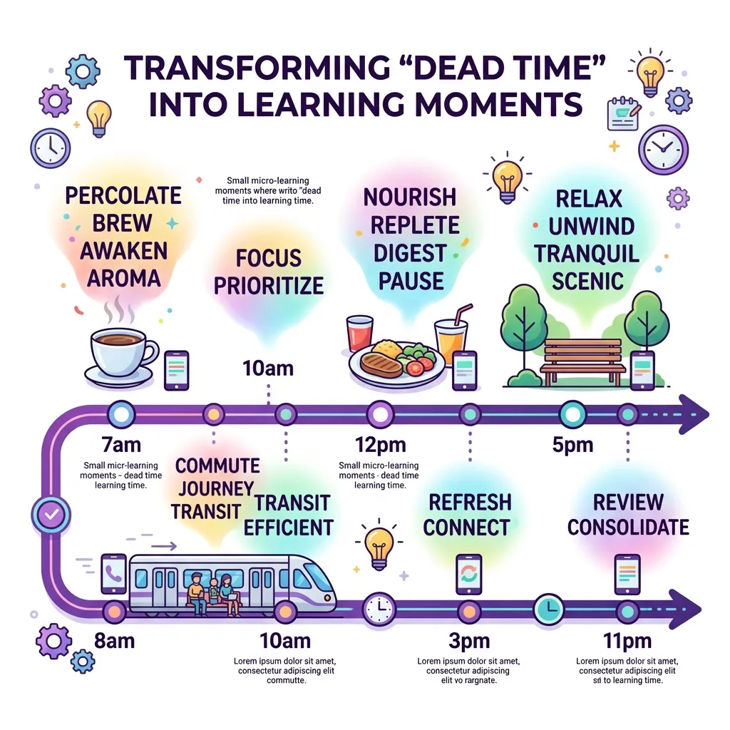 Transforming dead time into vocabulary learning moments throughout your daily routine