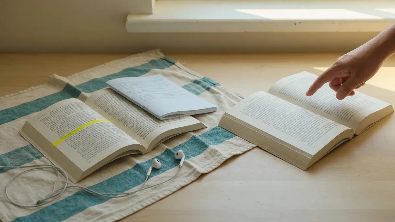 Dos caminos de lectura: página bilingüe partida frente a página original