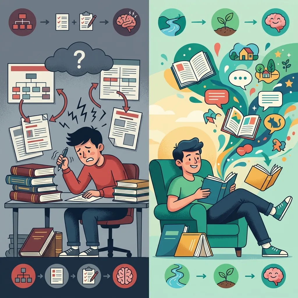 Traditional learning vs. natural acquisition through comprehensible input