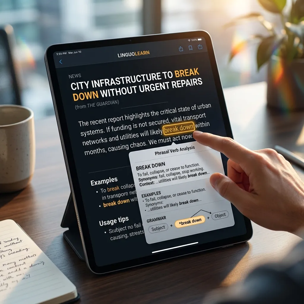 MovaReader: розумний переклад фразових дієслів